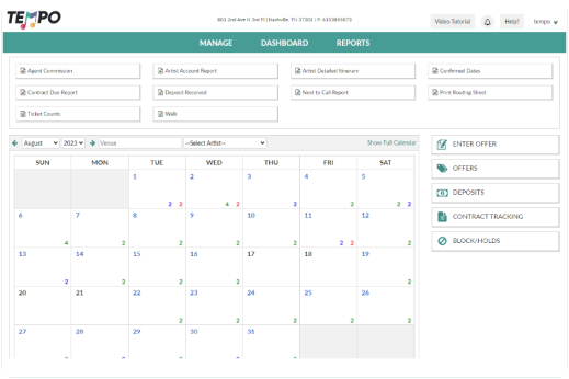  Calendar Viewing and Updating